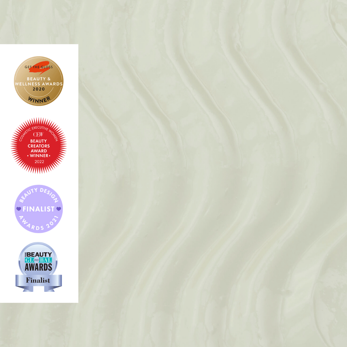 Natural Body Cream with Aloe Vera + Cocoa Butter — FREE SHIPPING!!! — texture close-up, photo 6
