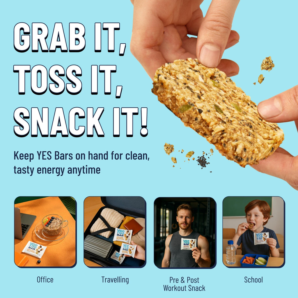 Yes Bar Black Sesame Sea Salt Six Pack