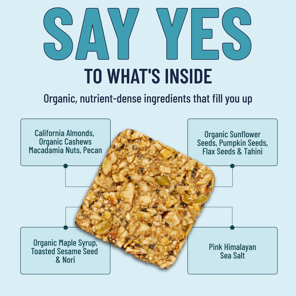 Yes Bar Black Sesame Sea Salt Six Pack