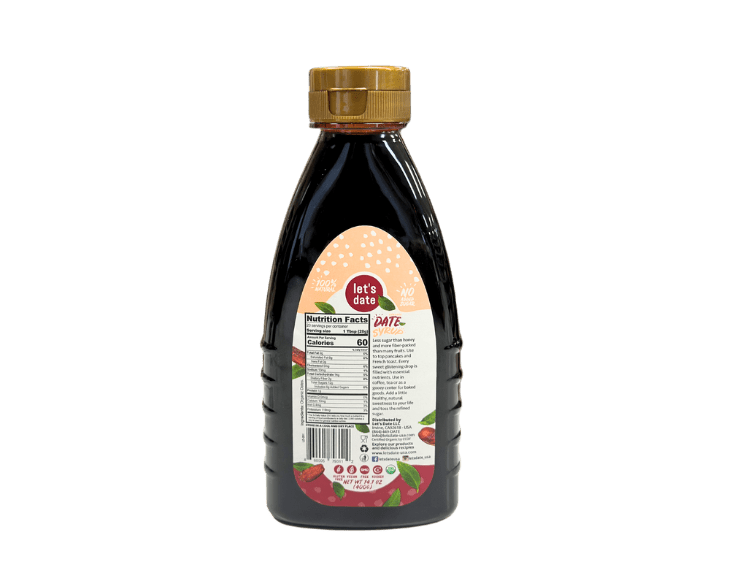 Let's Date Date Syrup, Organic (14.1 oz)
