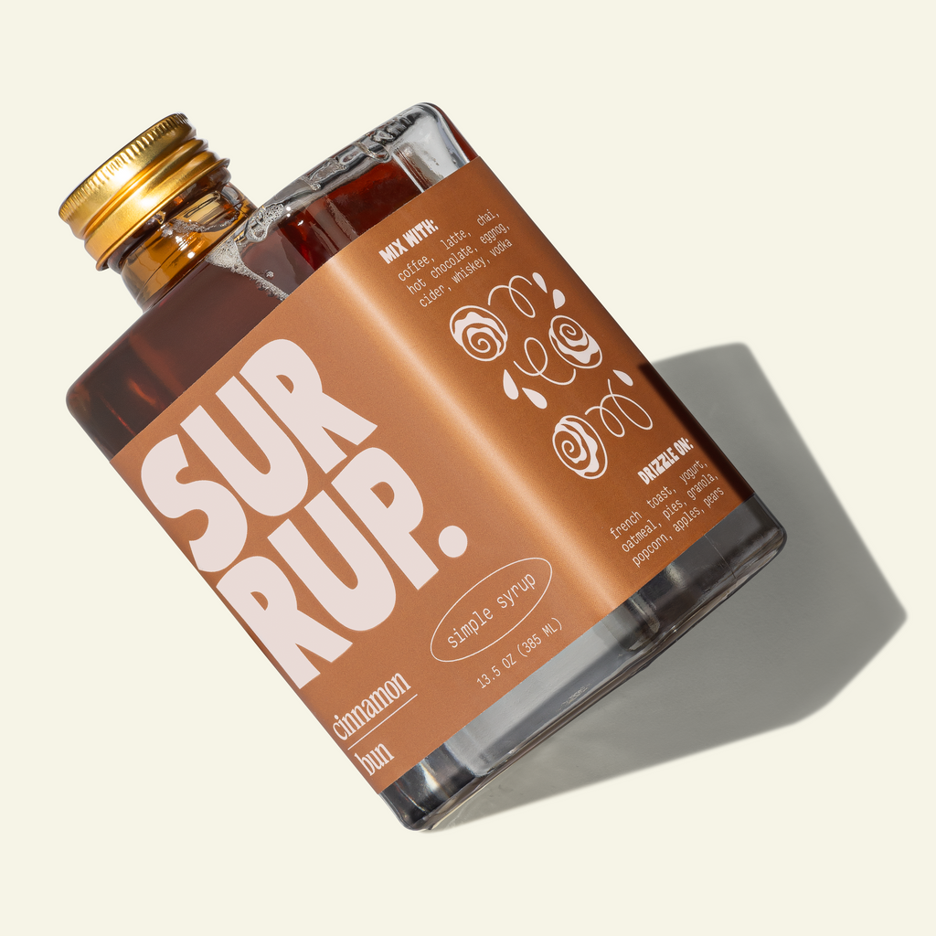 Cinnamon Bun Syrup, surrup.