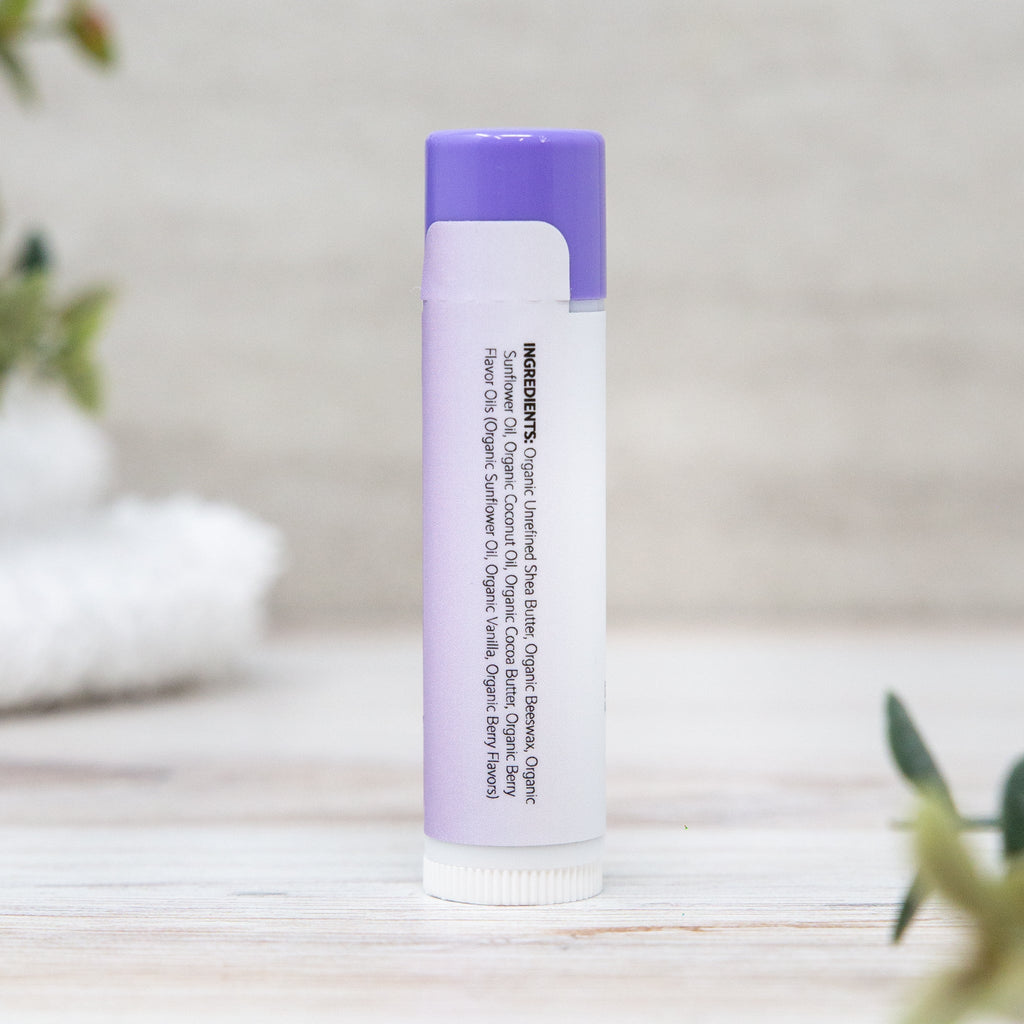 Berrylicious Lip Balm — back label, photo 2