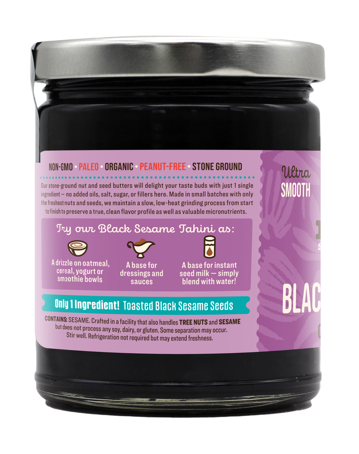 Black Sesame Seed Butter