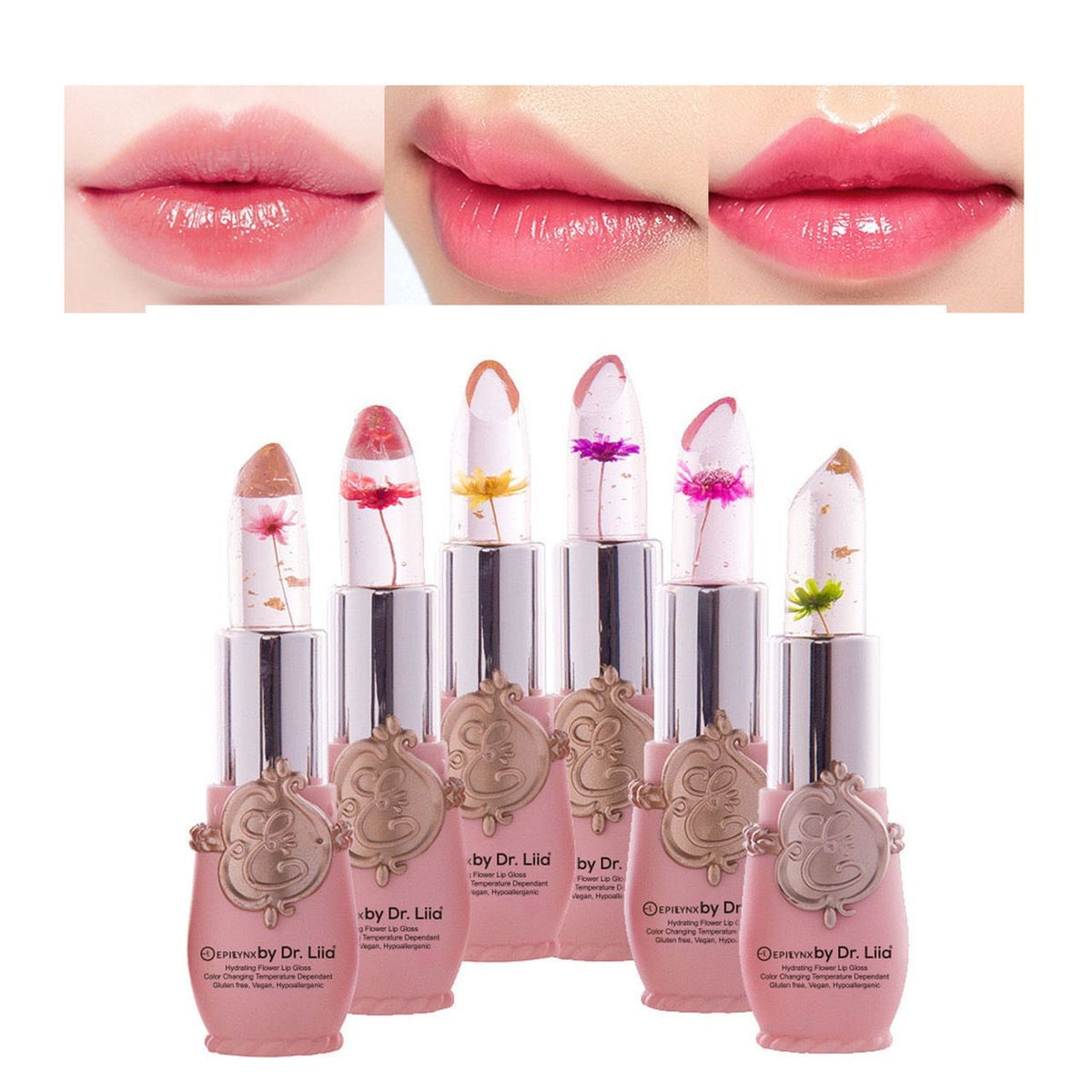 EpiLynx Color-Changing Lip Gloss for Dry Lips