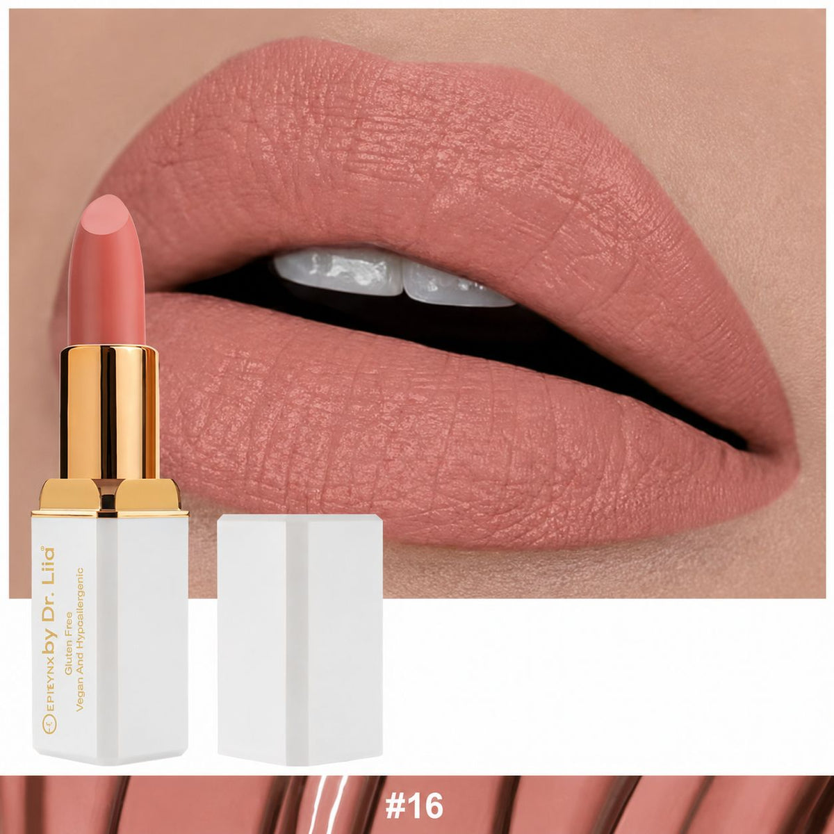 EpiLynx Hydrating Matte Lipstick for Dry Lips