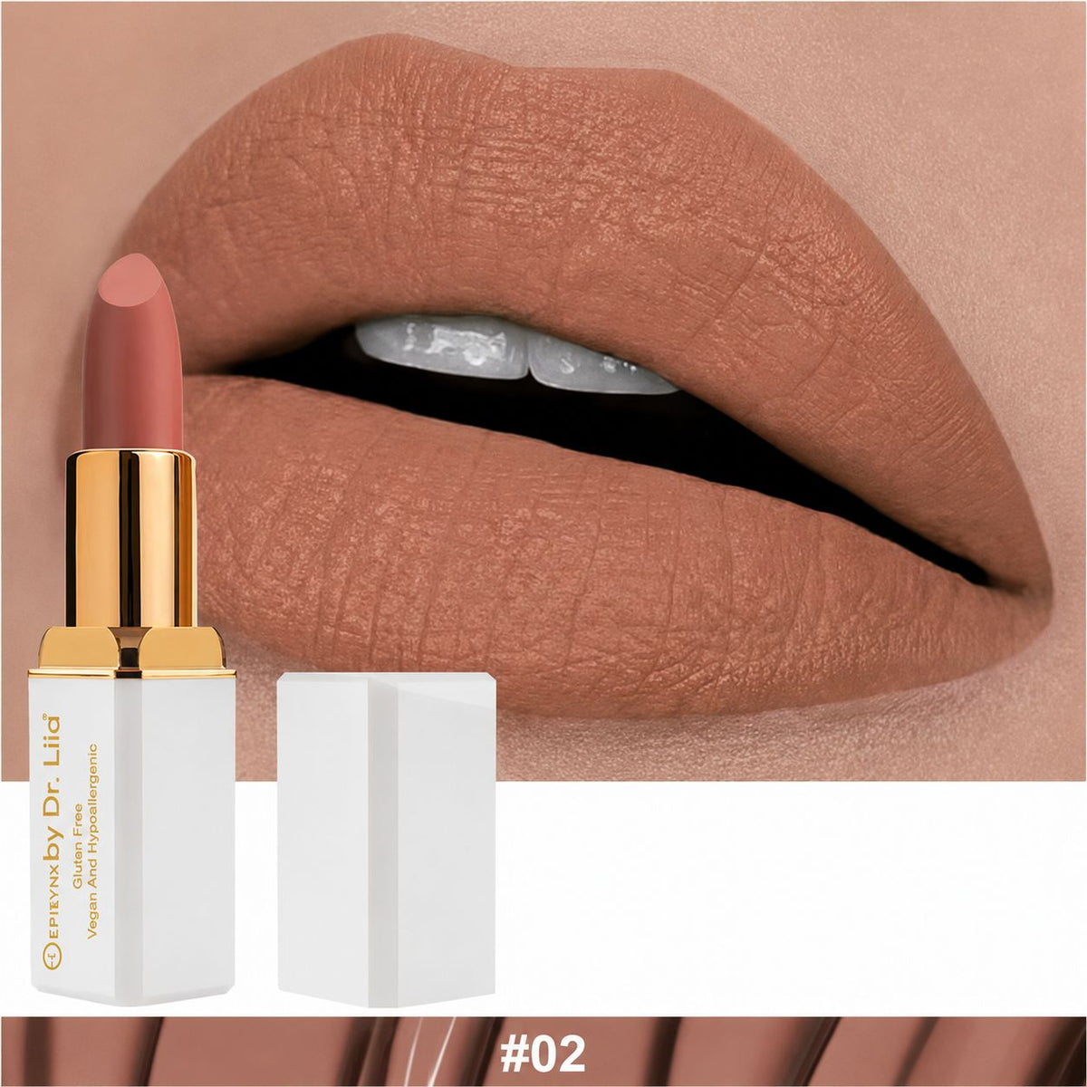 EpiLynx Hydrating Matte Lipstick for Dry Lips