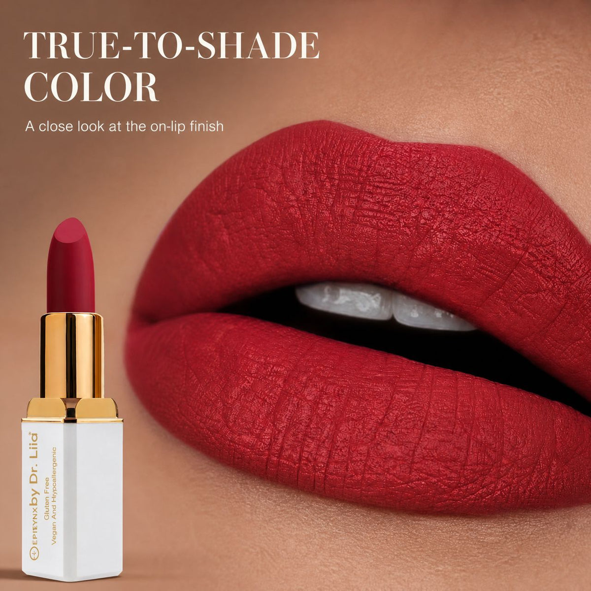 EpiLynx Hydrating Matte Lipstick for Dry Lips