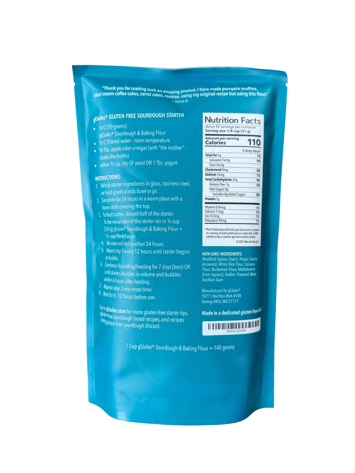 In the kit: gfJules Gluten-Free Sourdough & Baking Flour (photo 3)