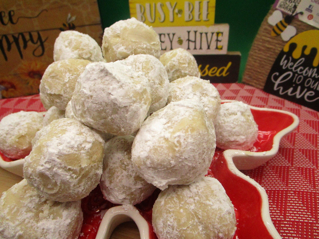 Gluten Free Mexican Wedding Cookie, Dairy Free, Coconut Free, Vegan, Russian Teacake, Pecan Melt Aways — product photo 2