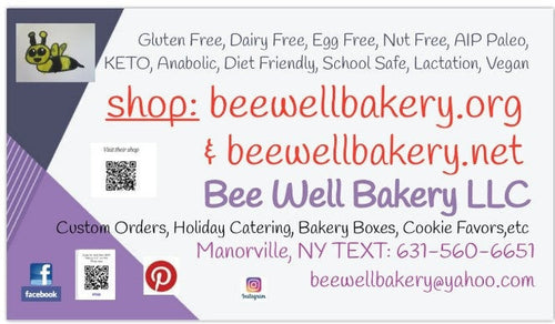 AIP Paleo Banana Bread, Tiger Nut, Gluten Free, Vegan, Dairy Free, Egg Free, Wellness Gift, Healthy Snacks, Autoimmune Protocol, Low FODMAP