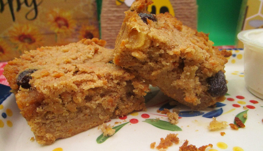 AIP Paleo Carrot Cake, Gluten Free, Grain Free, Dairy Free, Nut Free, Cassava Free, Tiger Nut Flour, Low Sugar, Autoimmune Protocol Snacks
