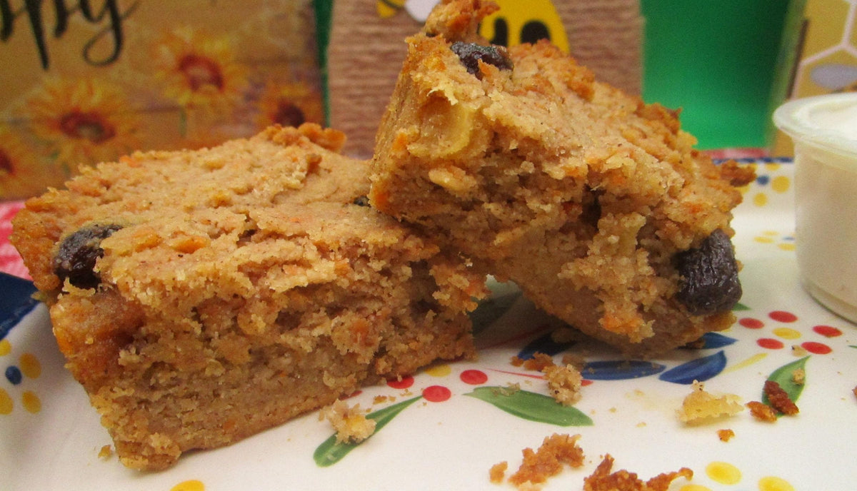 AIP Paleo Carrot Cake, Gluten Free, Grain Free, Dairy Free, Nut Free, Cassava Free, Tiger Nut Flour, Low Sugar, Autoimmune Protocol Snacks