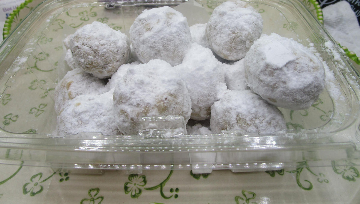 Gluten Free Mexican Wedding Cookie, Dairy Free, Coconut Free, Vegan, Russian Teacake, Pecan Melt Aways — product photo 6