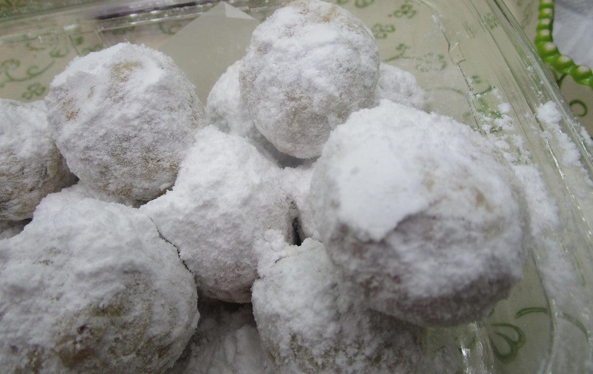 Gluten Free Mexican Wedding Cookie, Dairy Free, Coconut Free, Vegan, Russian Teacake, Pecan Melt Aways — product photo 5
