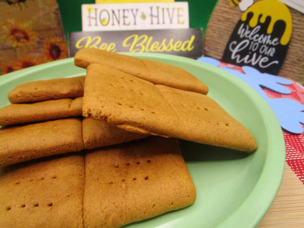 Gluten Fre Graham Crackers, Dairy Free, Vegan, Egg Free, Nut Free, Organic Healthy Snacks, Low Sugar, Smores, Camping, School Safe, Cinnamon