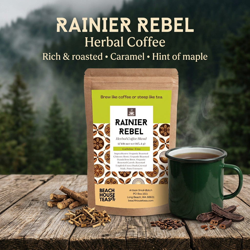 Rainier Rebel Herbal Coffee