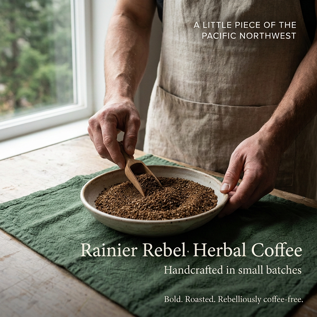 Rainier Rebel Herbal Coffee