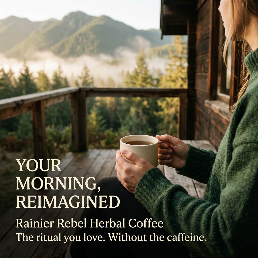 Rainier Rebel Herbal Coffee