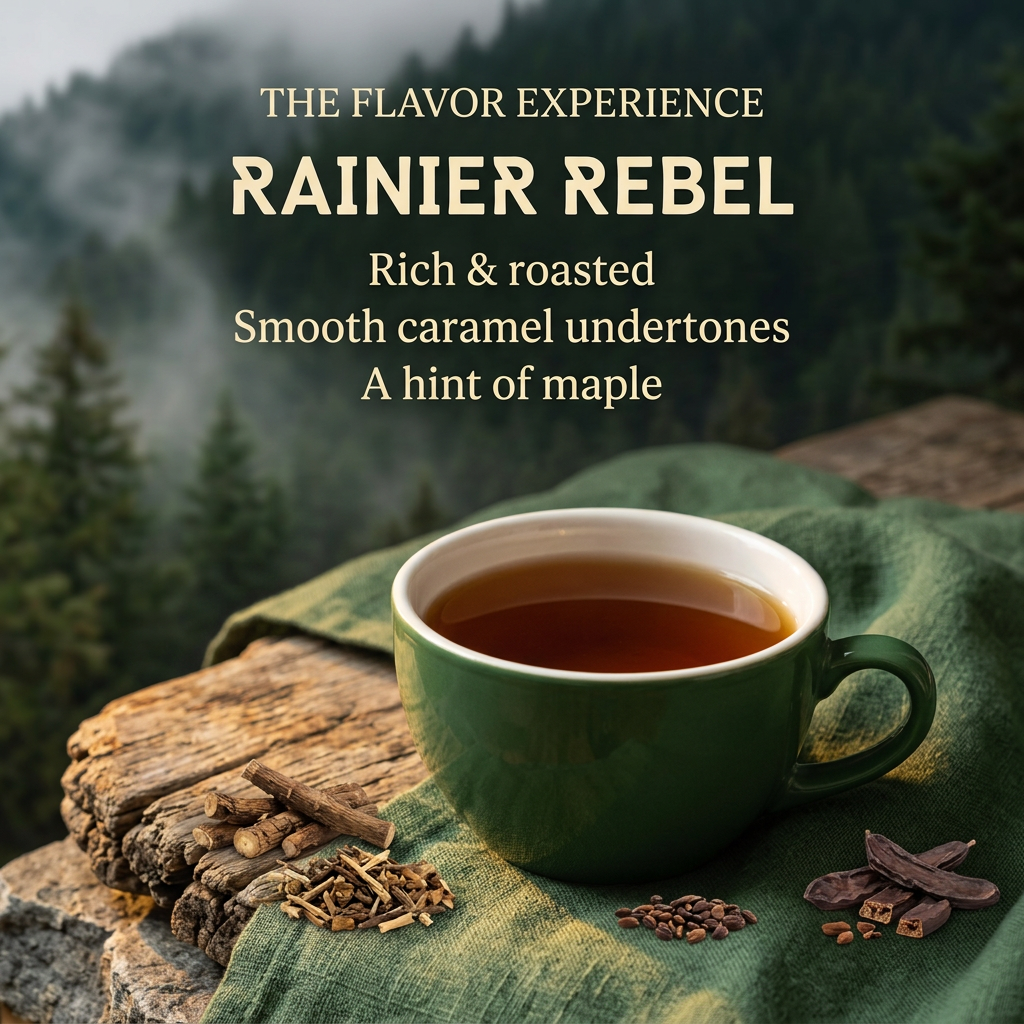 Rainier Rebel Herbal Coffee
