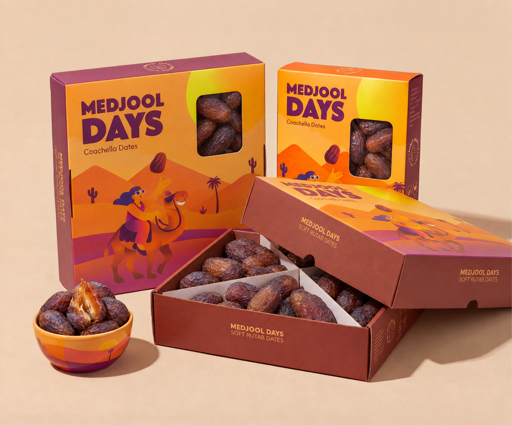 Soft Rutab Medjool Dates