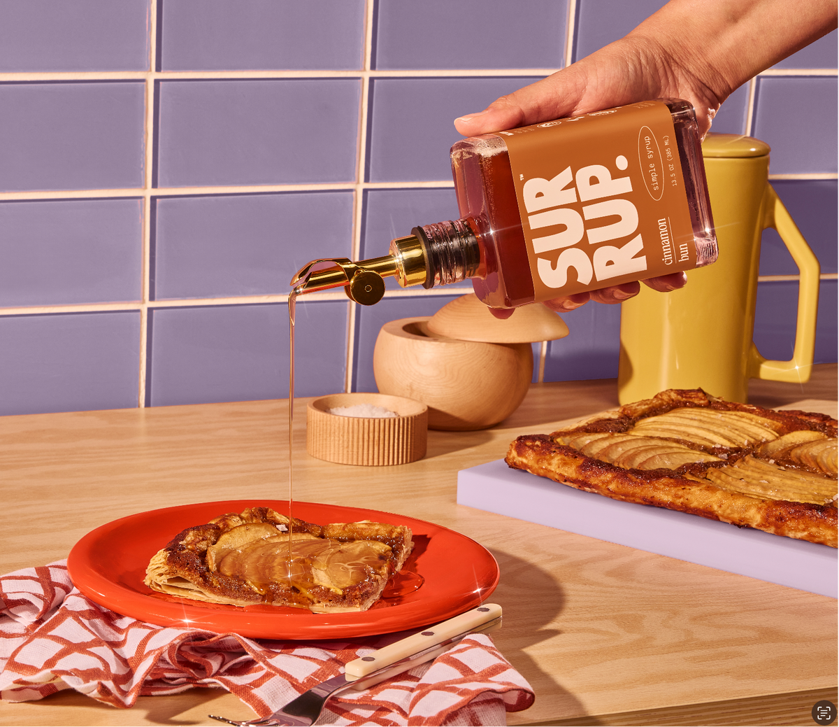 Cinnamon Bun Syrup, surrup.