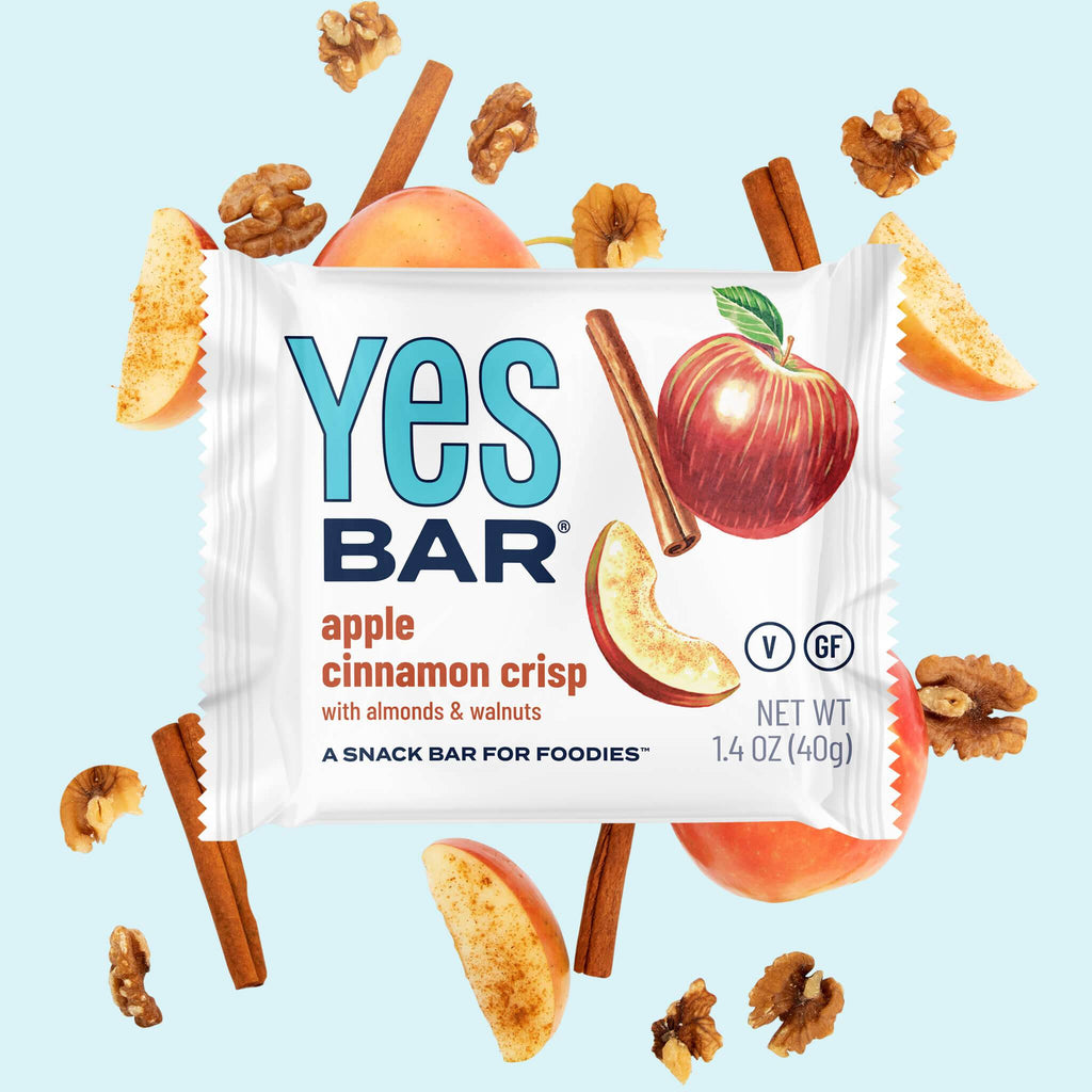Yes Bar Apple Cinnamon Crisp Six Pack