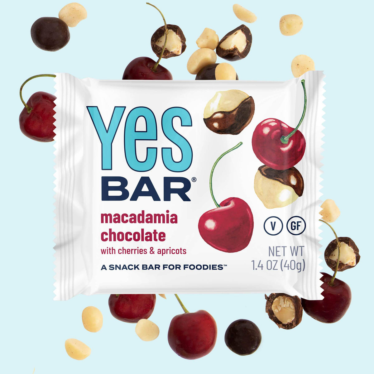Yes Bar Macadamia Chocolate Six Pack